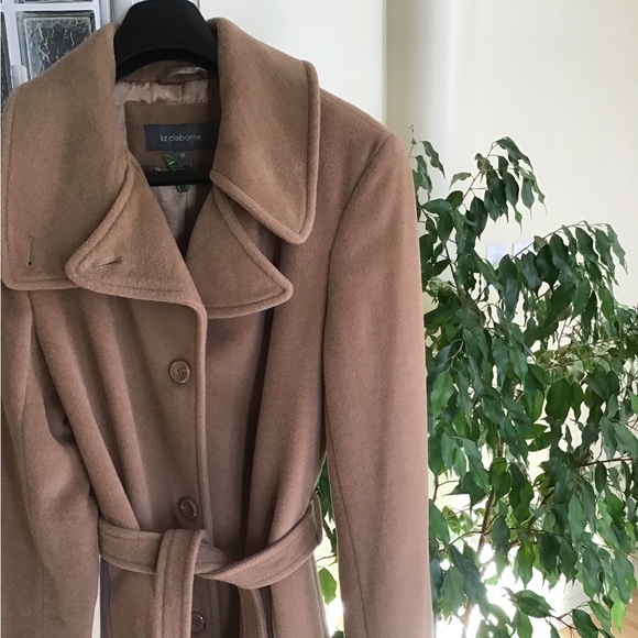 Liz Claiborne Jackets & Blazers - Classic Camel Long Wool Coat